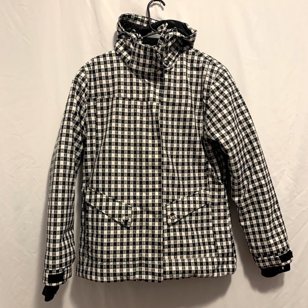 NWOT Core Ski/Snowboard Jacket Black and White